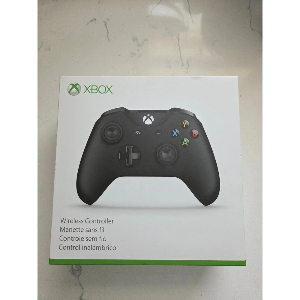 Microsoft Xbox One Wireless Controller Model 1708 Carbon Black Bluetooth Windows